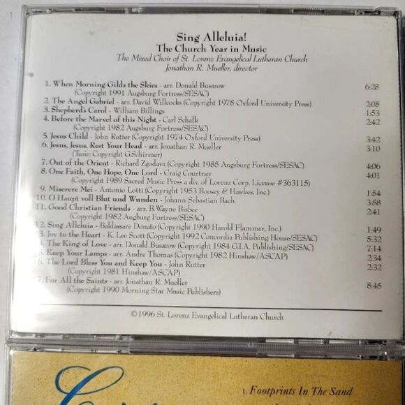 Lot 4 Religious Music CDs Gospel Alleluiah Cross Gospel Christian - Picture 3 of 5